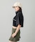 DRAWSTRING CROPPED ANORAK TOP