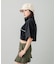 DRAWSTRING CROPPED ANORAK TOP