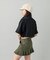 DRAWSTRING CROPPED ANORAK TOP