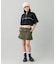 DRAWSTRING CROPPED ANORAK TOP