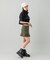 DRAWSTRING CROPPED ANORAK TOP