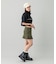 DRAWSTRING CROPPED ANORAK TOP
