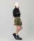 DRAWSTRING CROPPED ANORAK TOP