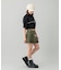 DRAWSTRING CROPPED ANORAK TOP