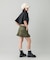 DRAWSTRING CROPPED ANORAK TOP
