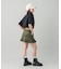 DRAWSTRING CROPPED ANORAK TOP