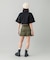DRAWSTRING CROPPED ANORAK TOP