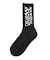 WIDE GOTHIC LOGO JACQUARD SOCKS