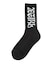 WIDE GOTHIC LOGO JACQUARD SOCKS