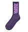 WIDE GOTHIC LOGO JACQUARD SOCKS