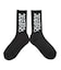 WIDE GOTHIC LOGO JACQUARD SOCKS