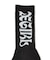 WIDE GOTHIC LOGO JACQUARD SOCKS