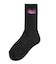 HEART AND WING EMBROIDERED SOCKS