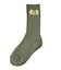 HEART AND WING EMBROIDERED SOCKS