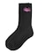 HEART AND WING EMBROIDERED SOCKS