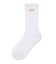SCRIPT LOGO ONE POINT SOCKS