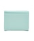 OVAL LOGO CLASP FAUX LEATHER MINI WALLET