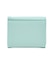 OVAL LOGO CLASP FAUX LEATHER MINI WALLET