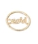 RHINESTONE MILLS LOGO CARABINER