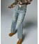 DRAWSTRING DENIM PANTS