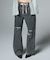 DRAWSTRING DENIM PANTS
