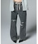 DRAWSTRING DENIM PANTS