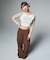 VOLUME HEM LOOSE EASY PANTS