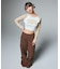 VOLUME HEM LOOSE EASY PANTS