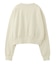 FAUX FUR LOGO COMPACT SWEAT TOP