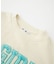 FAUX FUR LOGO COMPACT SWEAT TOP