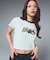 STAR CAMO LOGO S/S CROPPED TEE