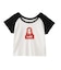 FACE RAGLAN S/S BABY TEE