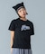 RHINESTONE AND LOGO S/S TEE