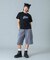 RHINESTONE AND LOGO S/S TEE