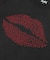 RHINESTONE LIP S/S TEE