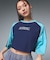 SHOULDER PANELED B/B TEE