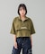 CROPPED ANORAK TOP