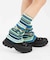 STRIPED LEG WARMER