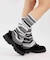 STRIPED LEG WARMER