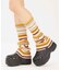 STRIPED LEG WARMER
