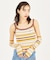 STRIPED ARM WARMER