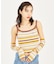 STRIPED ARM WARMER