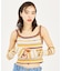 STRIPED ARM WARMER