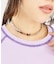 X-GIRL LOGO CHOKER