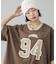 NUMBERING S/S BIG TEE DRESS