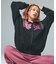 PIGMENT DYED FACE AND LOGO SQUARE PATCH SWEATPANTS