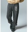 PIGMENT DYED FACE AND LOGO SQUARE PATCH SWEATPANTS