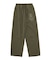 PIGMENT DYED FACE AND LOGO SQUARE PATCH SWEATPANTS