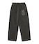 PIGMENT DYED FACE AND LOGO SQUARE PATCH SWEATPANTS