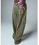OVERDYED NUMBER PATCH CARGO SWEATPANTS